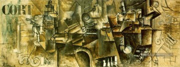  1911 - Nature morte sur un piano CORT 1911 cubiste